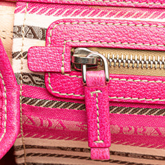 Striped Jacquard Tote