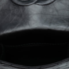 Mini Aged Calfskin City School Flap