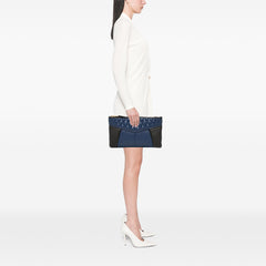Matelasse Nappa Biker Clutch