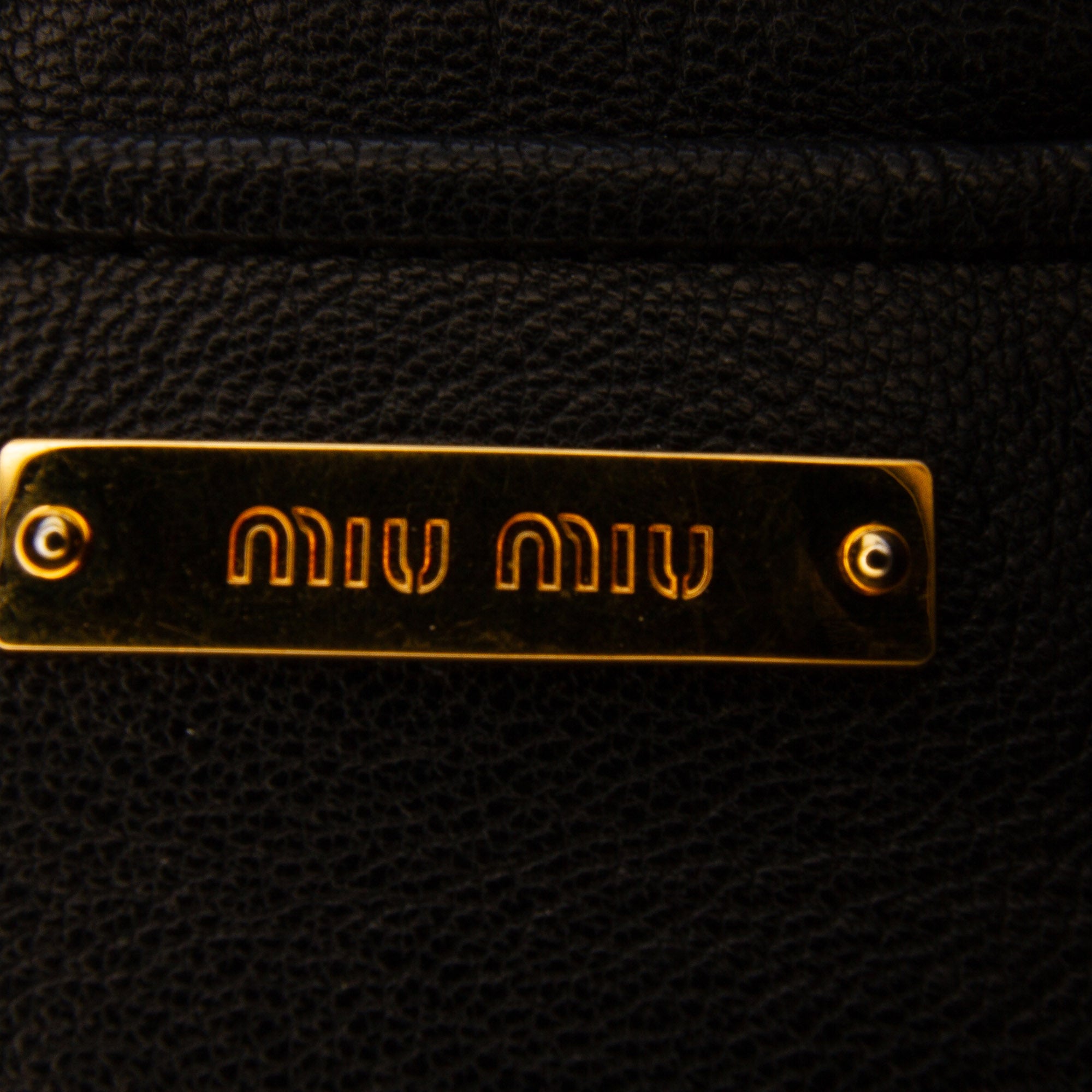 Matelasse Nappa Biker Clutch