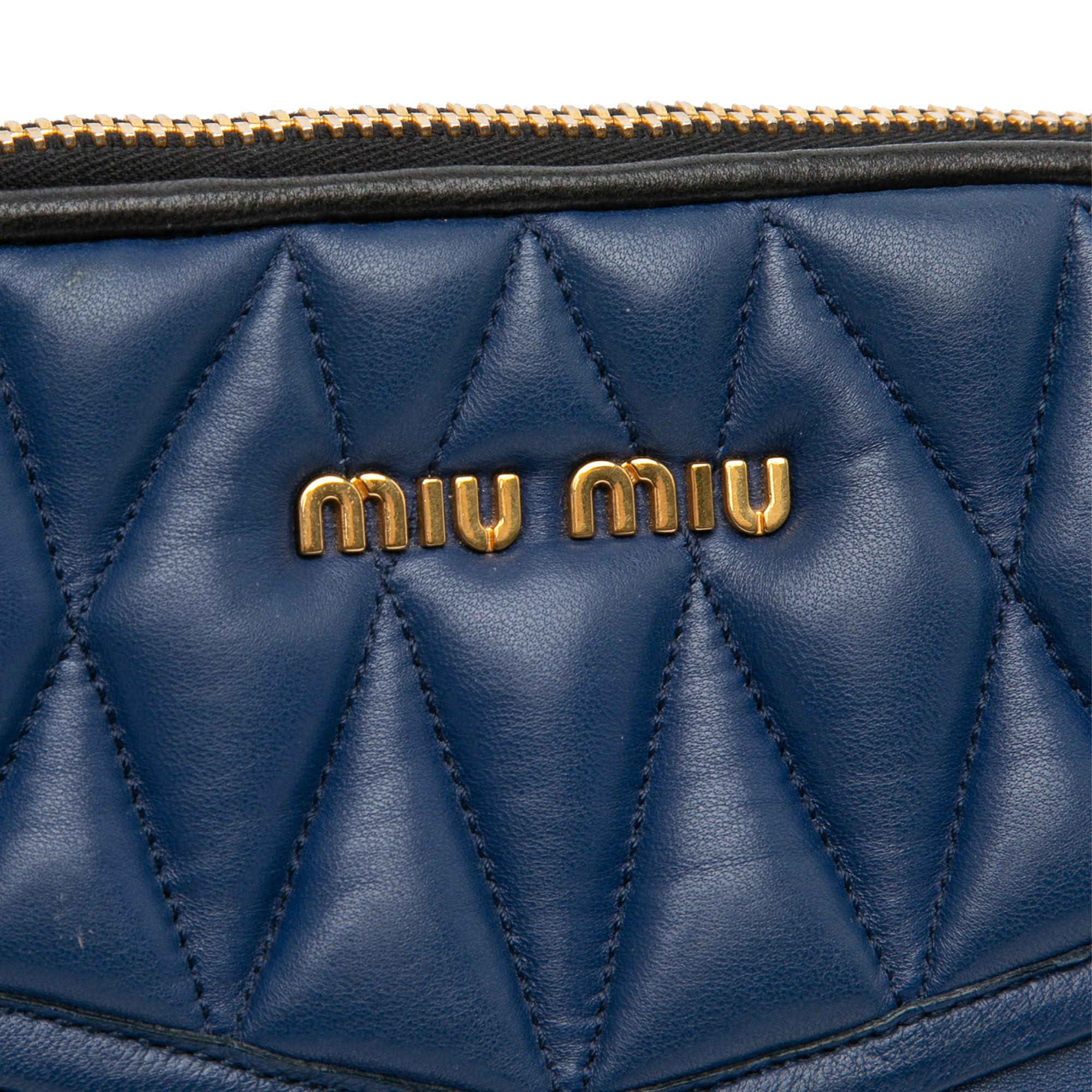 Matelasse Nappa Biker Clutch