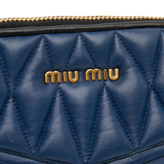 Matelasse Nappa Biker Clutch
