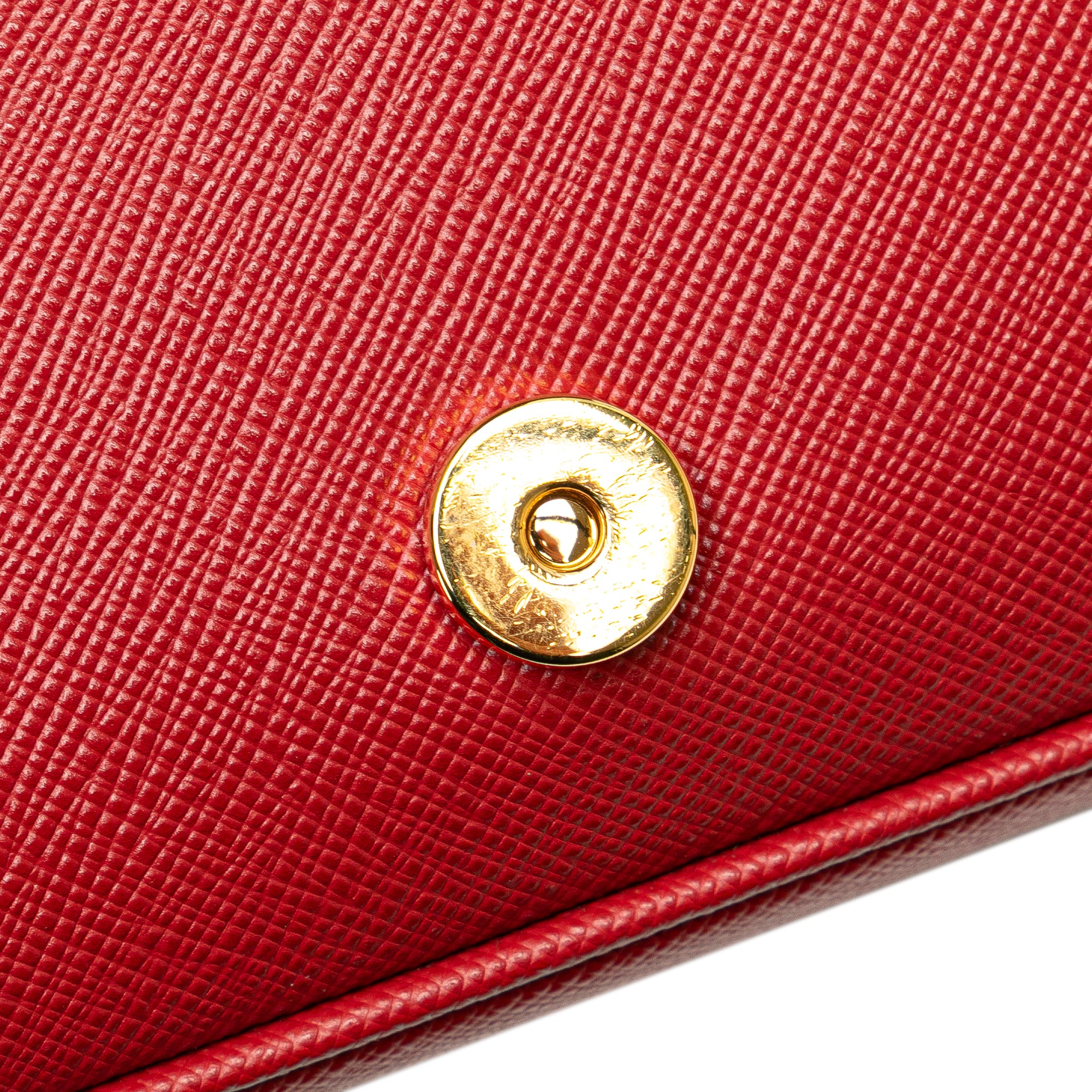 Saffiano Pattina Chain Crossbody