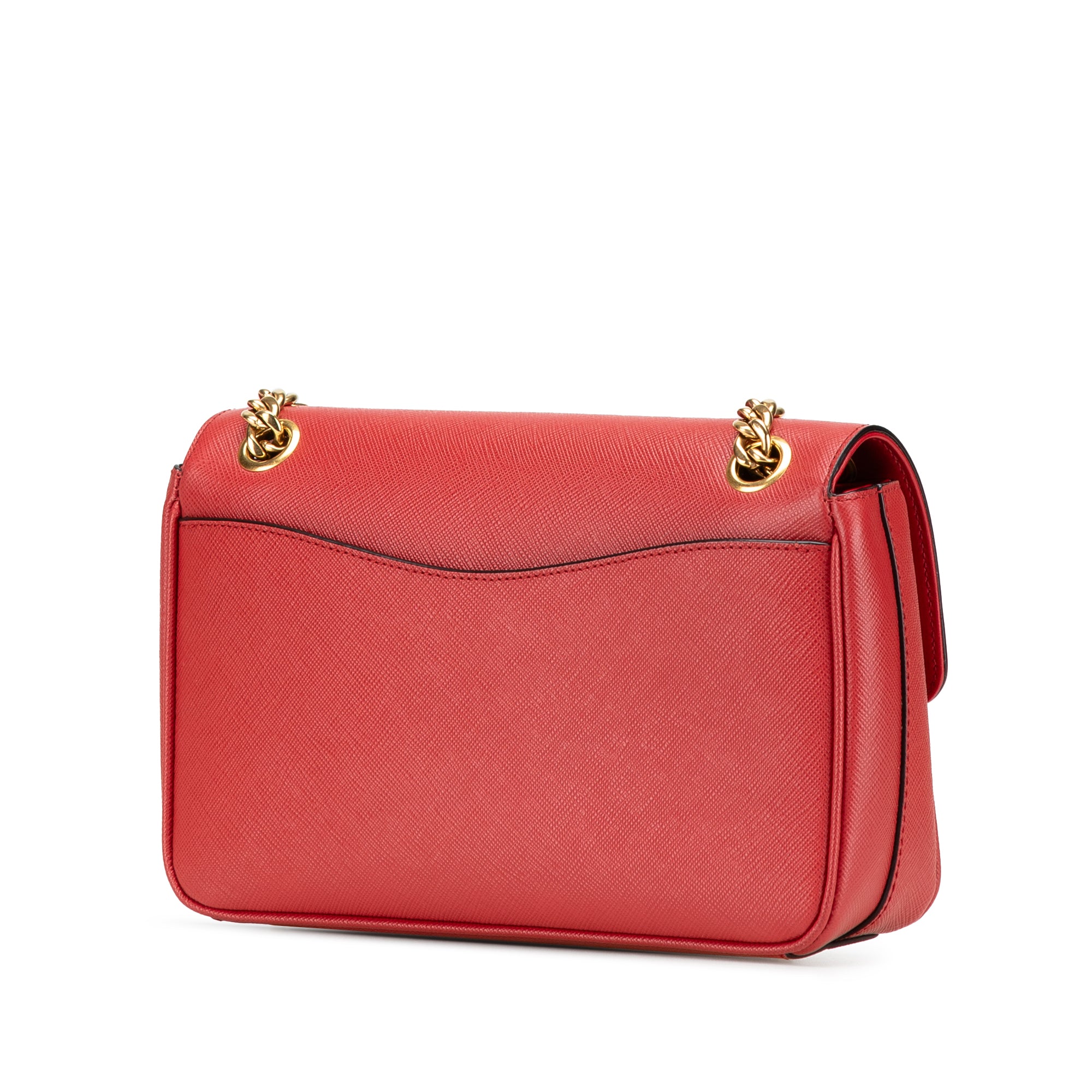 Saffiano Pattina Chain Crossbody