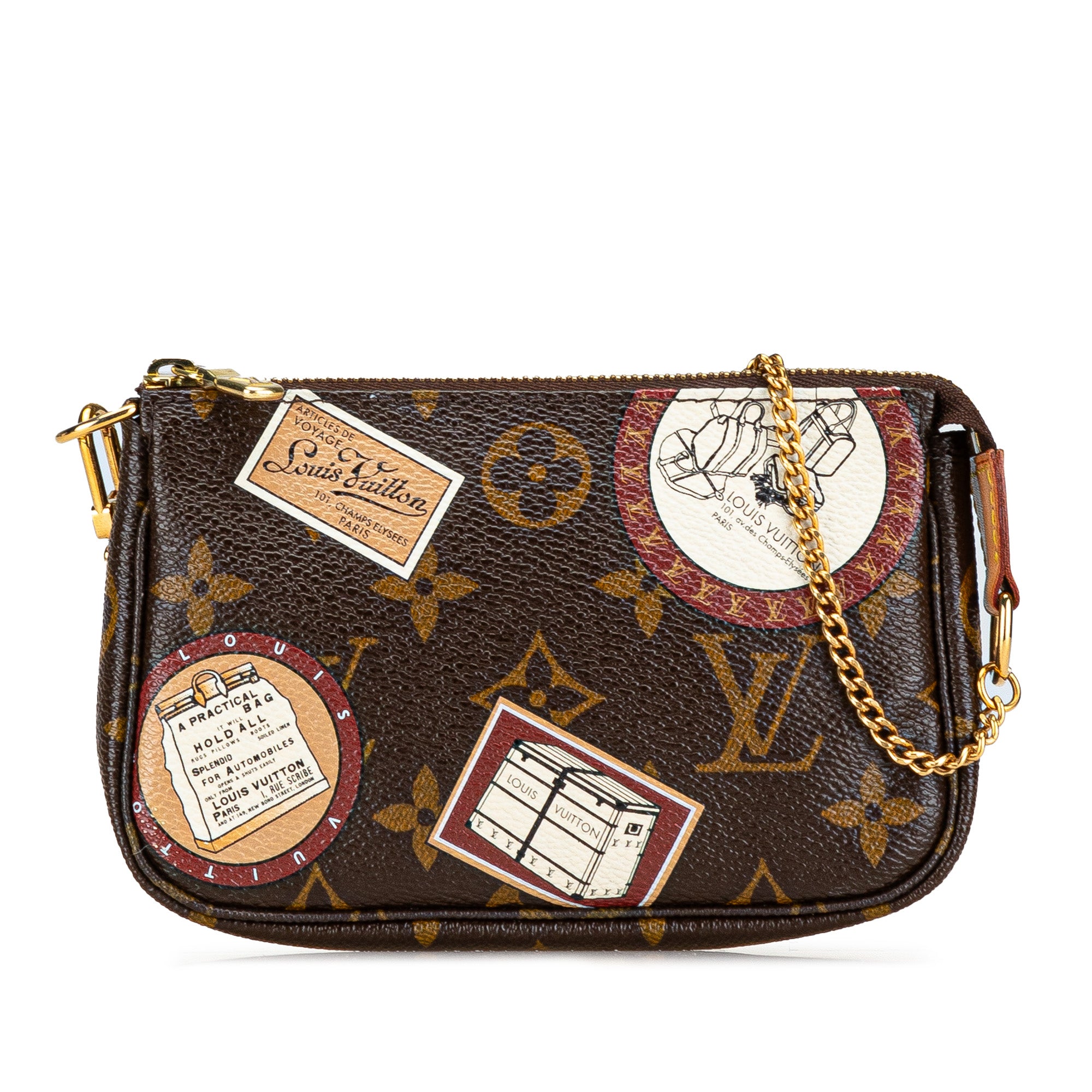 Monogram Patch Mini Pochette Accessoires