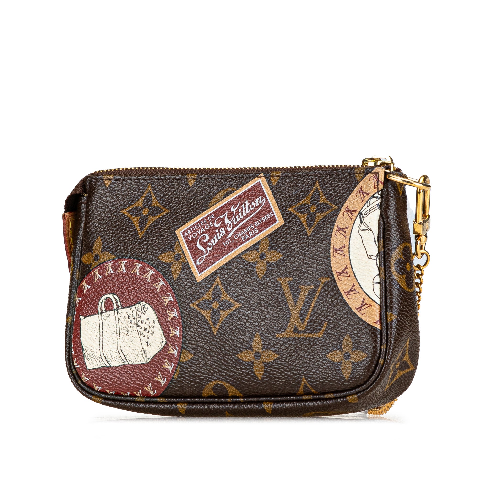 Monogram Patch Mini Pochette Accessoires