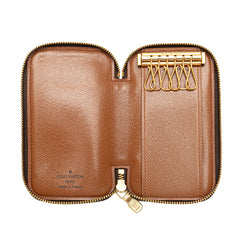 Monogram Zip Around Multicles 6 Key Holder