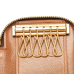 Monogram Zip Around Multicles 6 Key Holder