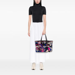 Anselm Reyle Large Canvas Camoflage Tote