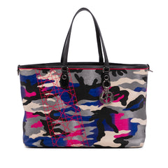 Anselm Reyle Large Canvas Camoflage Tote