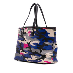 Anselm Reyle Large Canvas Camoflage Tote