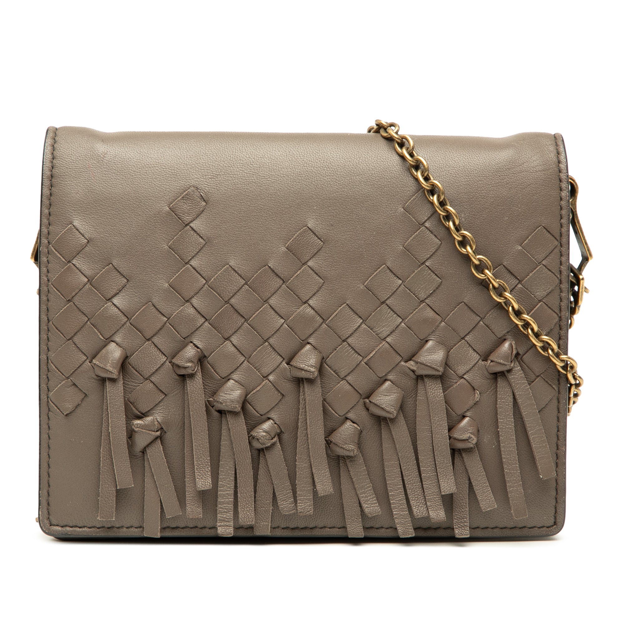 Nappa Intrecciato Fringe Wallet on Chain