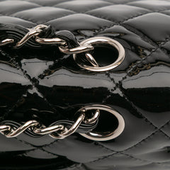 Medium Classic Patent Double Flap