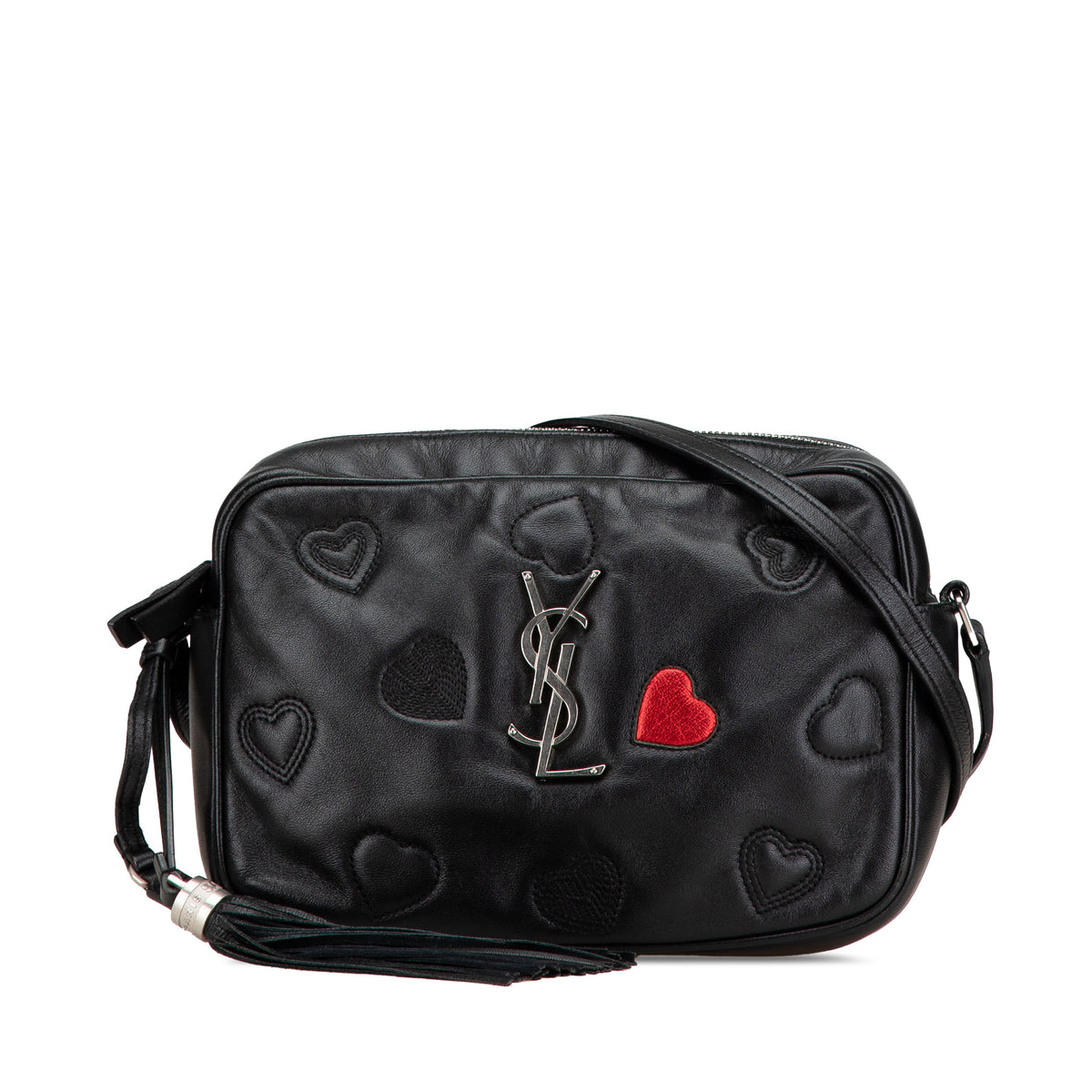Leather Heart Lou Camera Bag