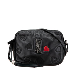 Leather Heart Lou Camera Bag