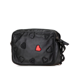 Leather Heart Lou Camera Bag