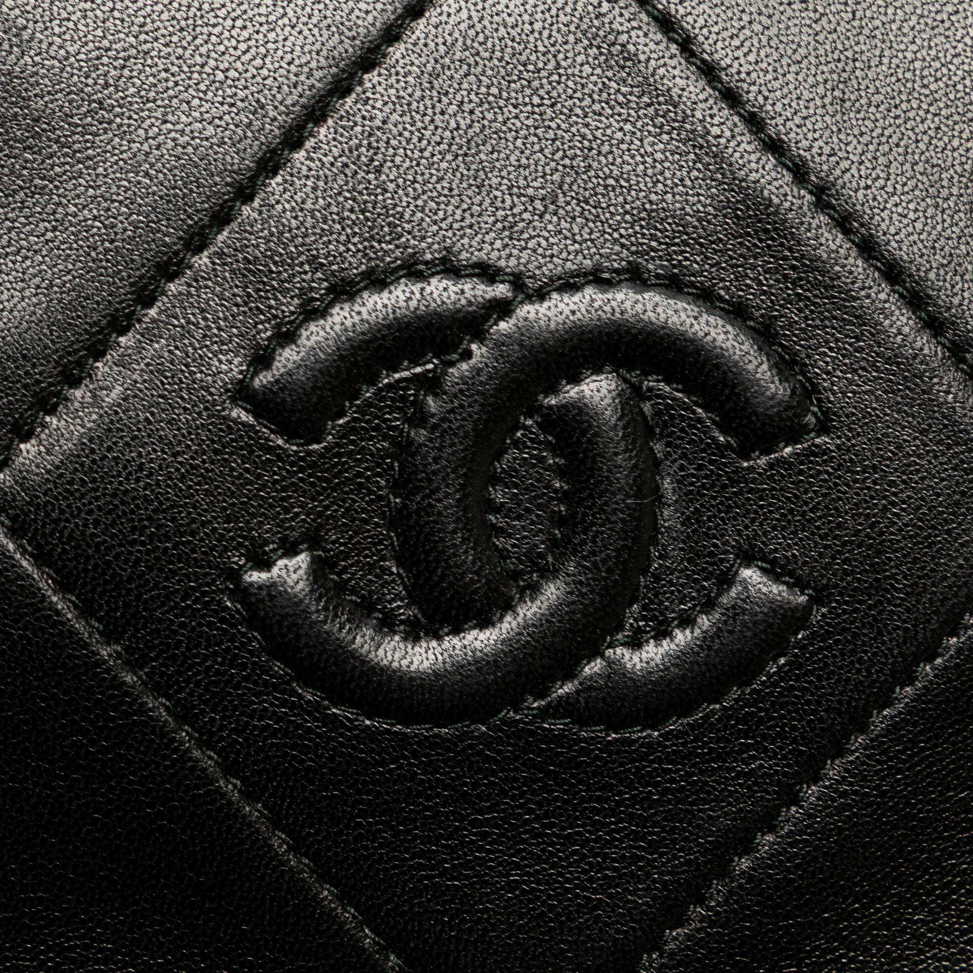 CC Quilted Lambskin Tassel Crossbody