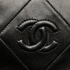 CC Quilted Lambskin Tassel Crossbody