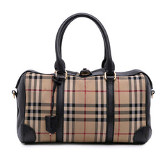 Haymarket Check Coated Canvas Alchester Bowling Bag