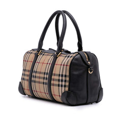 Haymarket Check Coated Canvas Alchester Bowling Bag