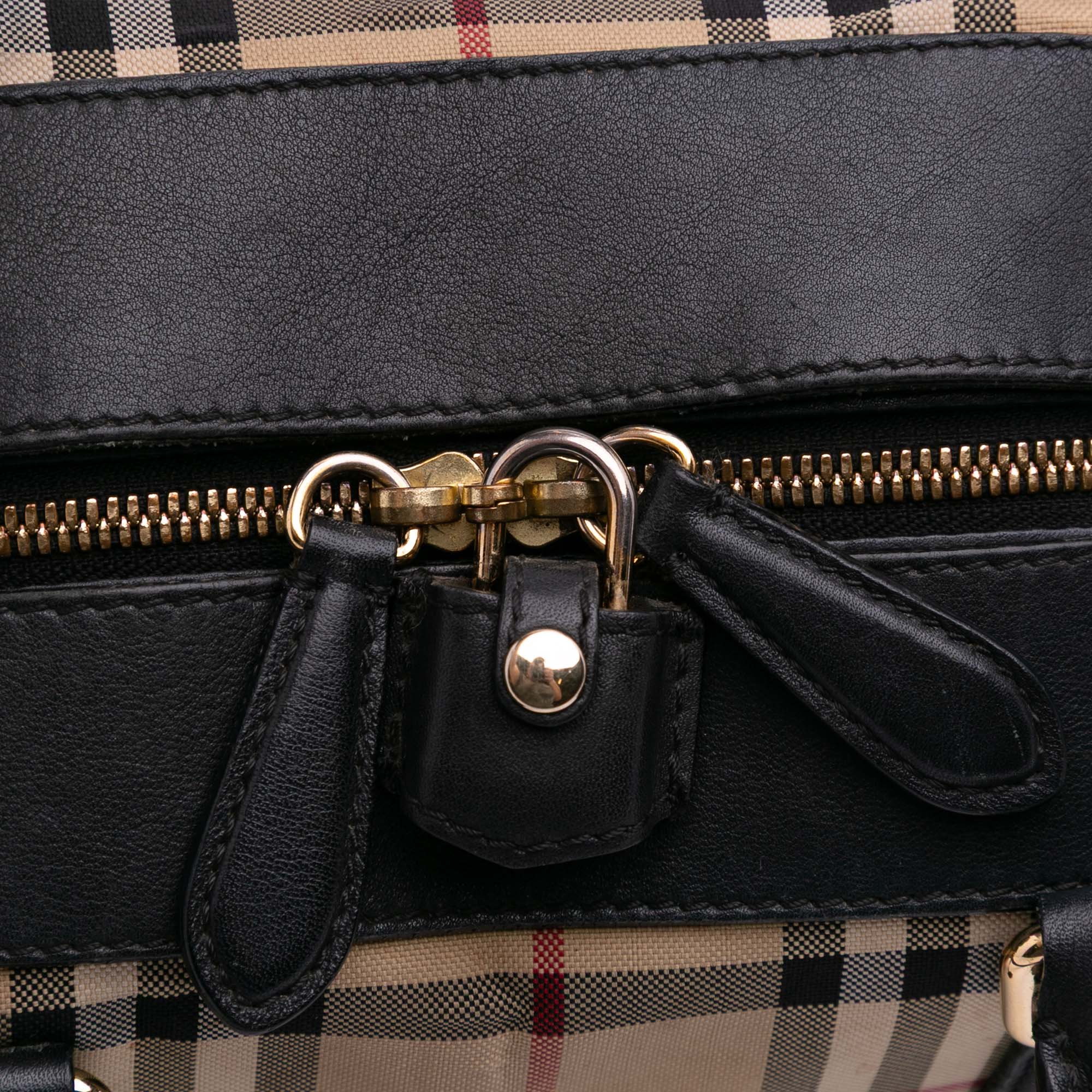 Haymarket Check Coated Canvas Alchester Bowling Bag