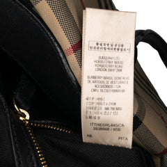 Haymarket Check Coated Canvas Alchester Bowling Bag