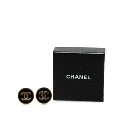 Gold Plated CC Clip On Earrings