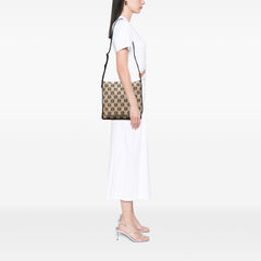 Anagram Canvas Messenger Bag