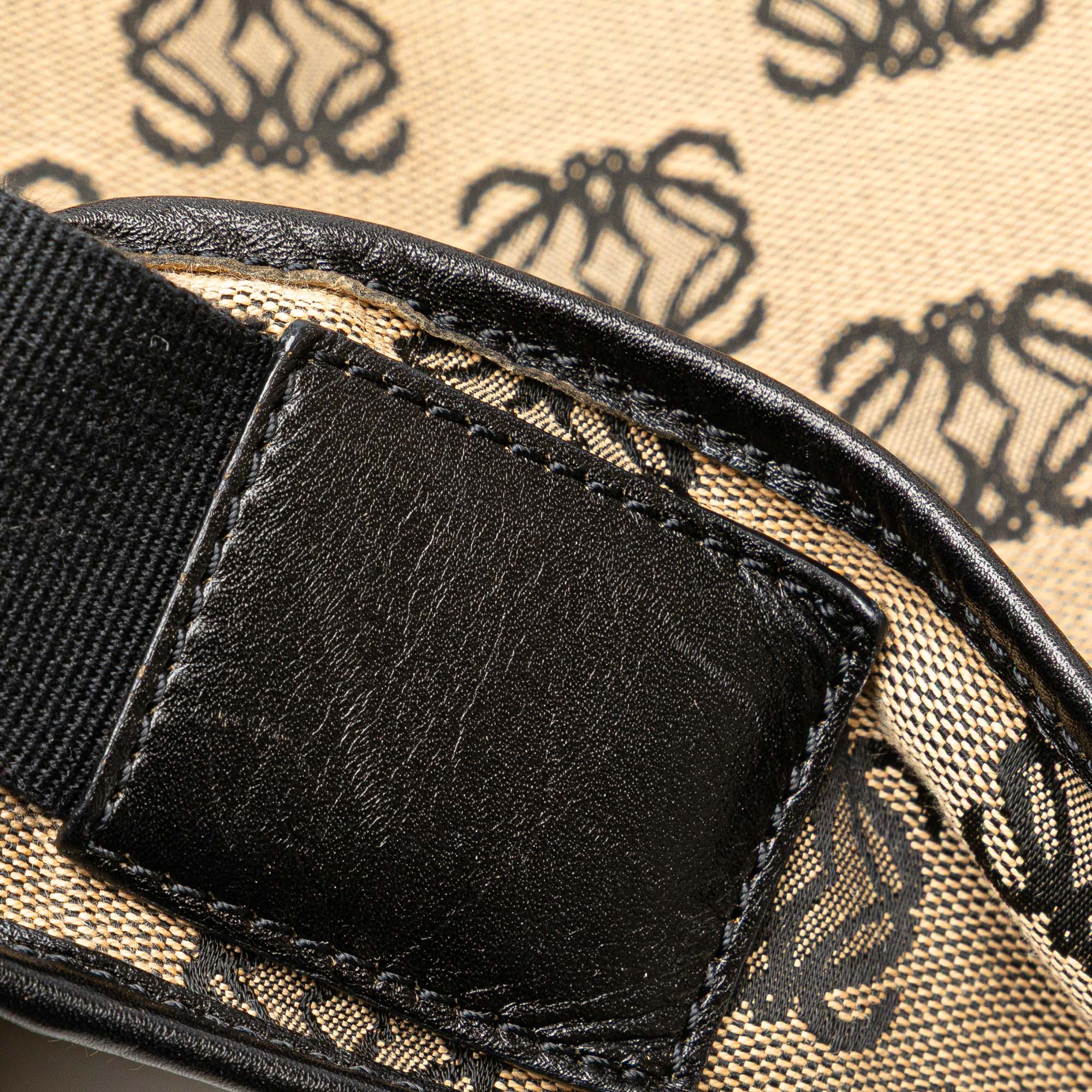 Anagram Canvas Messenger Bag