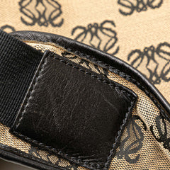 Anagram Canvas Messenger Bag