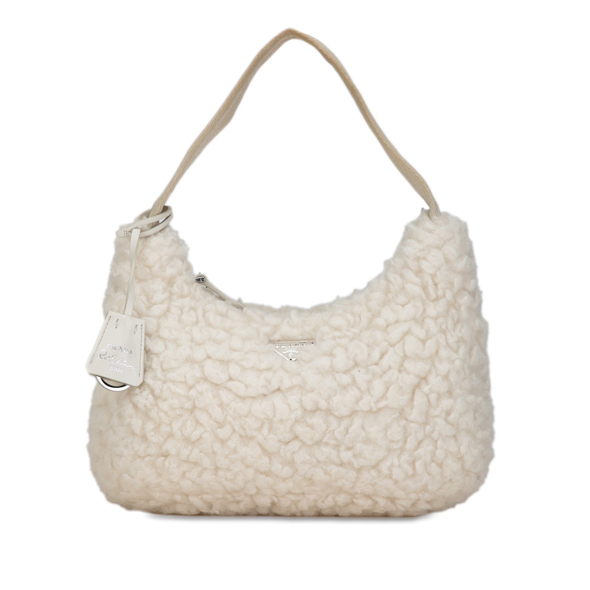 Wool and Cashmere Re-Edition 2000 Shoulder Bag_0