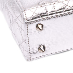 Small Metallic Grained Calfskin Cannage My ABCDior Lady Dior