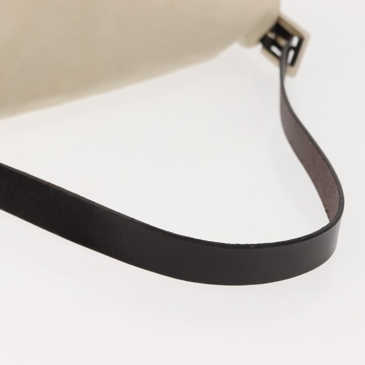 Fendi Mamma Baguette Shoulder Bag Canvas