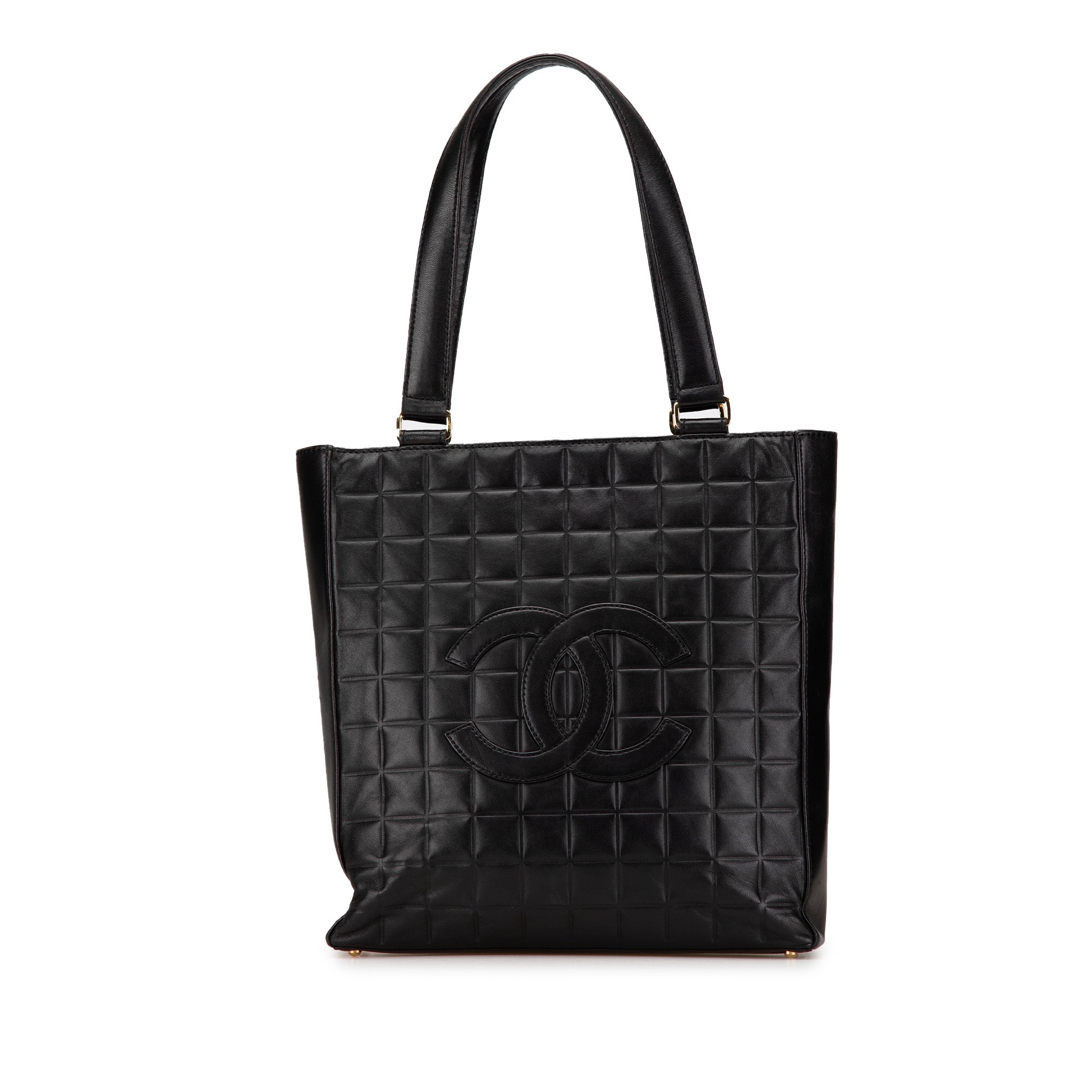 CC Lambskin Chocolate Bar Tote