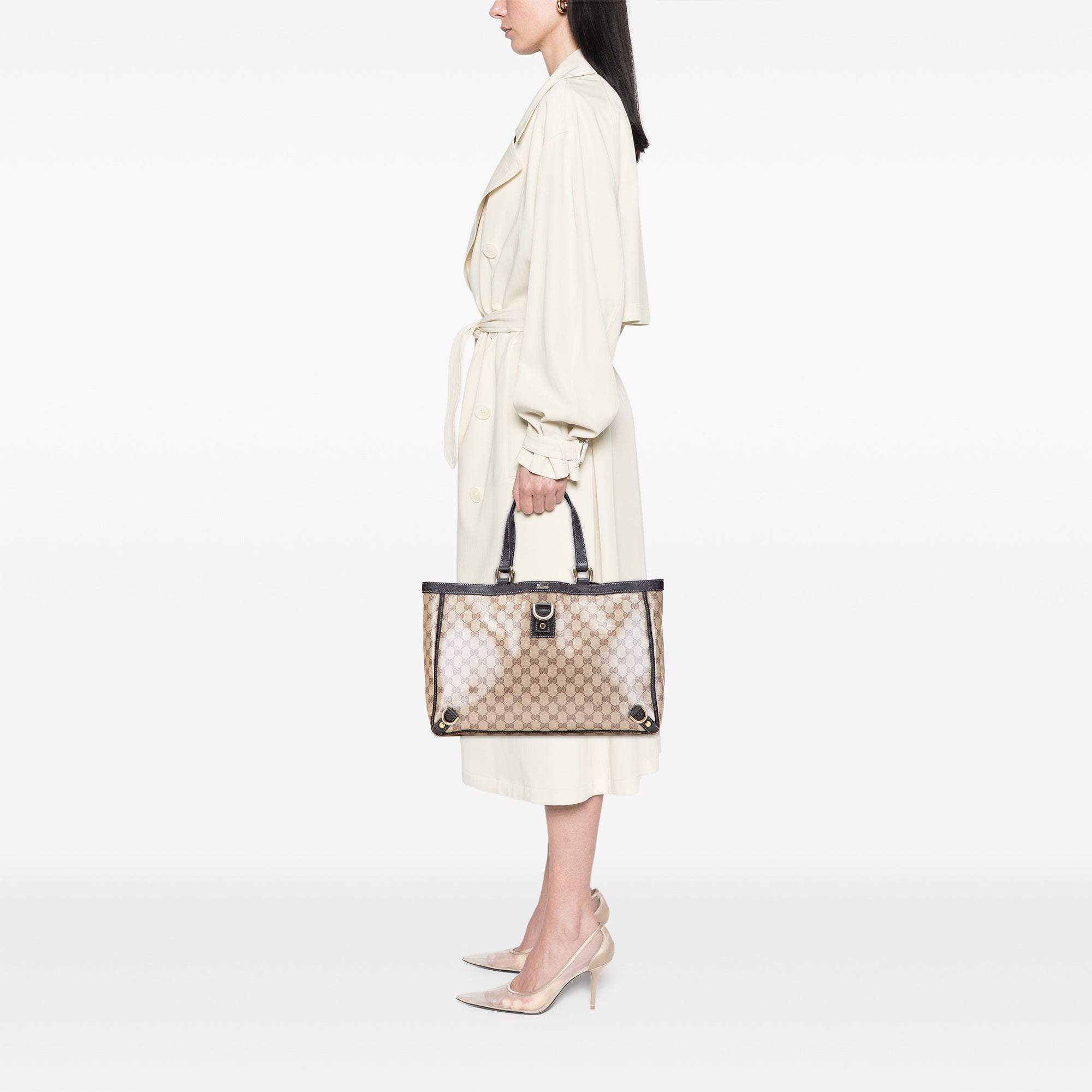 GG Crystal Abbey D Ring Tote