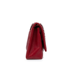 Maxi Classic Lambskin Double Flap