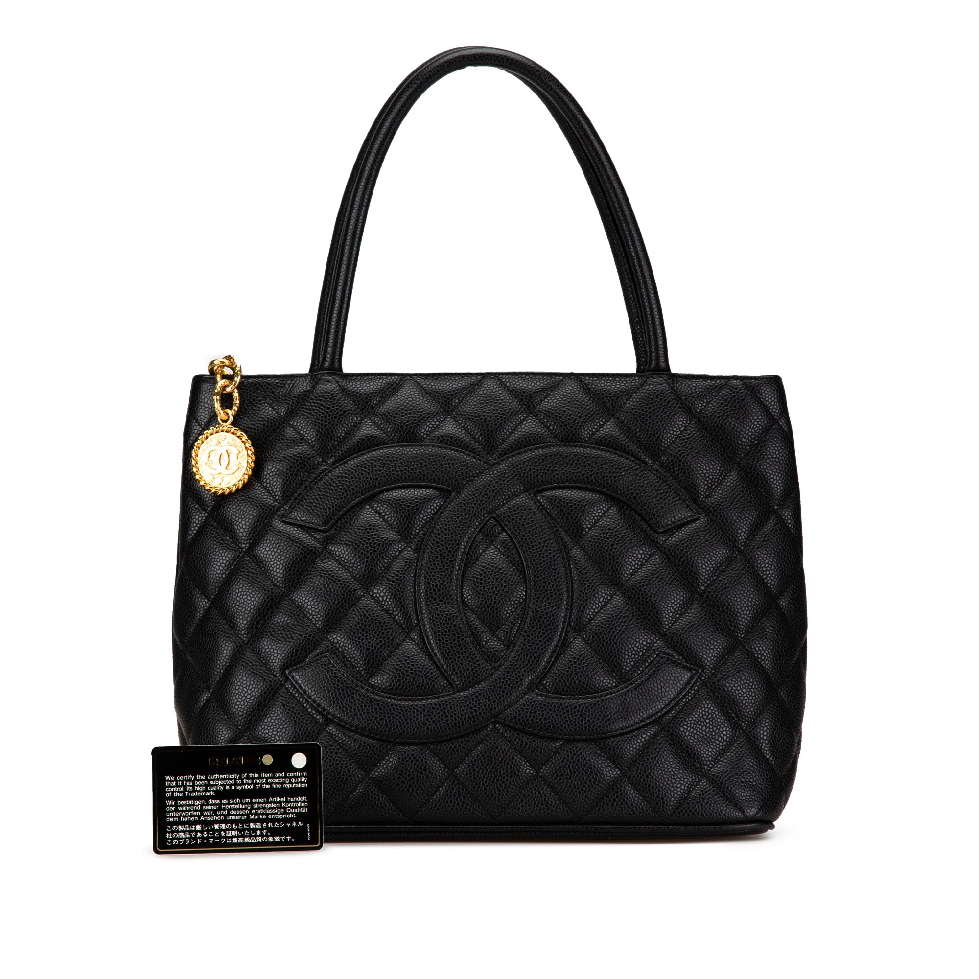 Caviar Medallion Tote