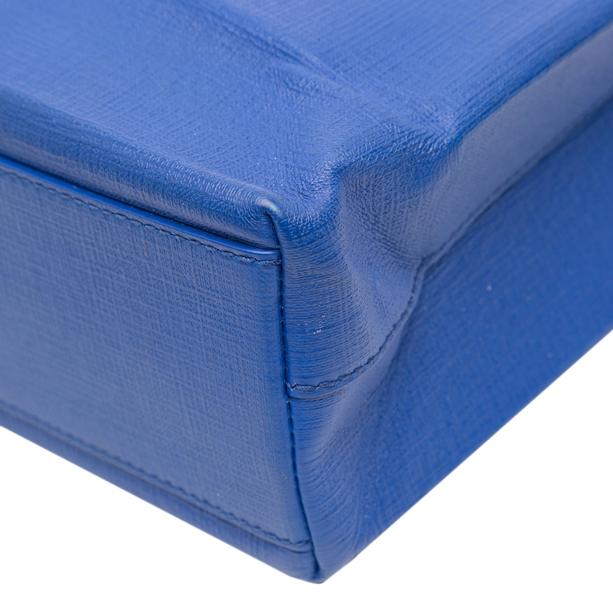 XXS Leather Logo Shopping Tote