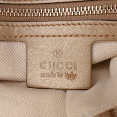 Small Guccissima Bree Satchel