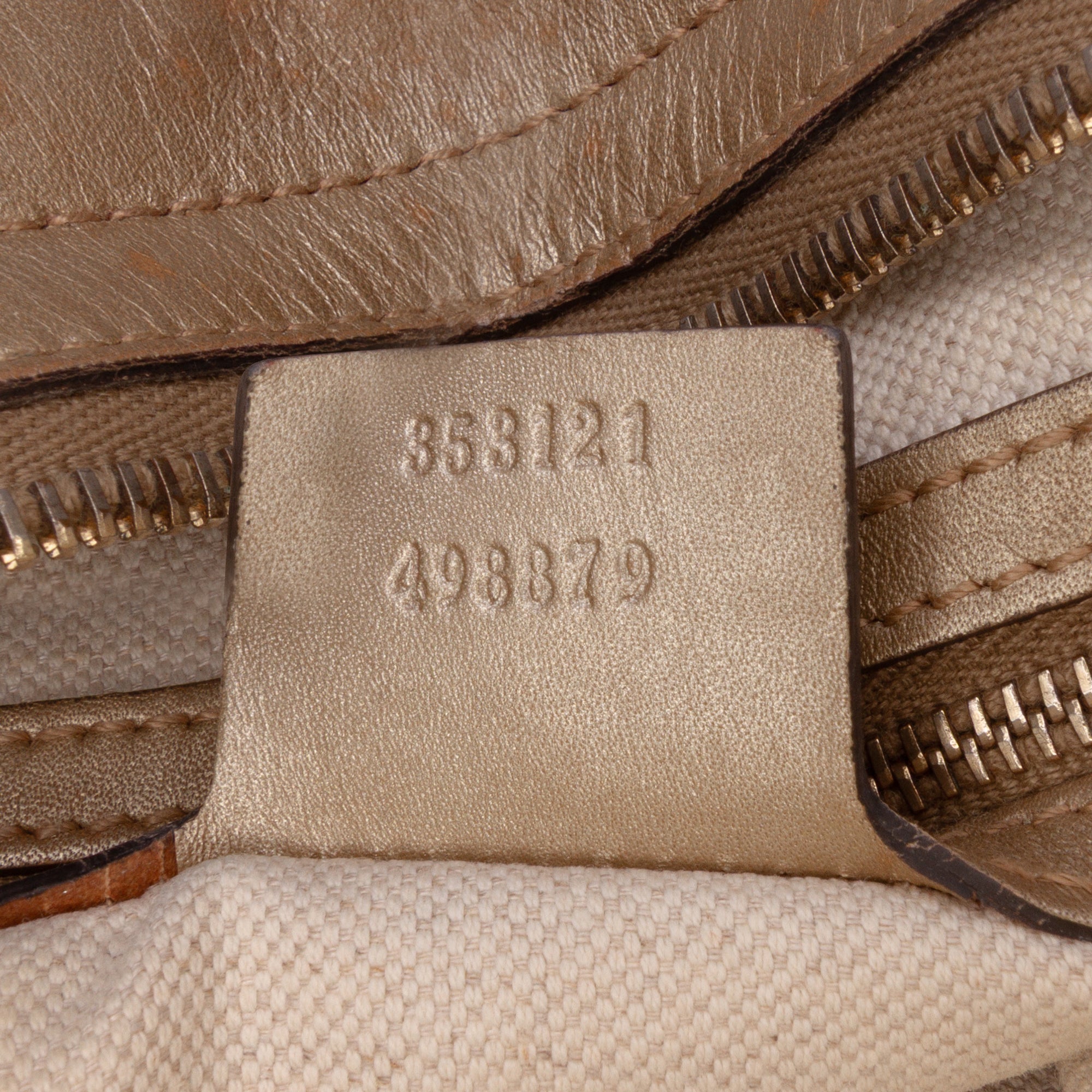 Small Guccissima Bree Satchel
