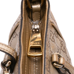 Small Guccissima Bree Satchel