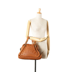 Medium Leather Paraty Satchel