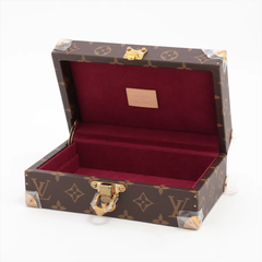 Louis Vuitton Jewelry Box Monogram Canvas