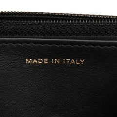 CC Studded Goatskin Wallet On Chain