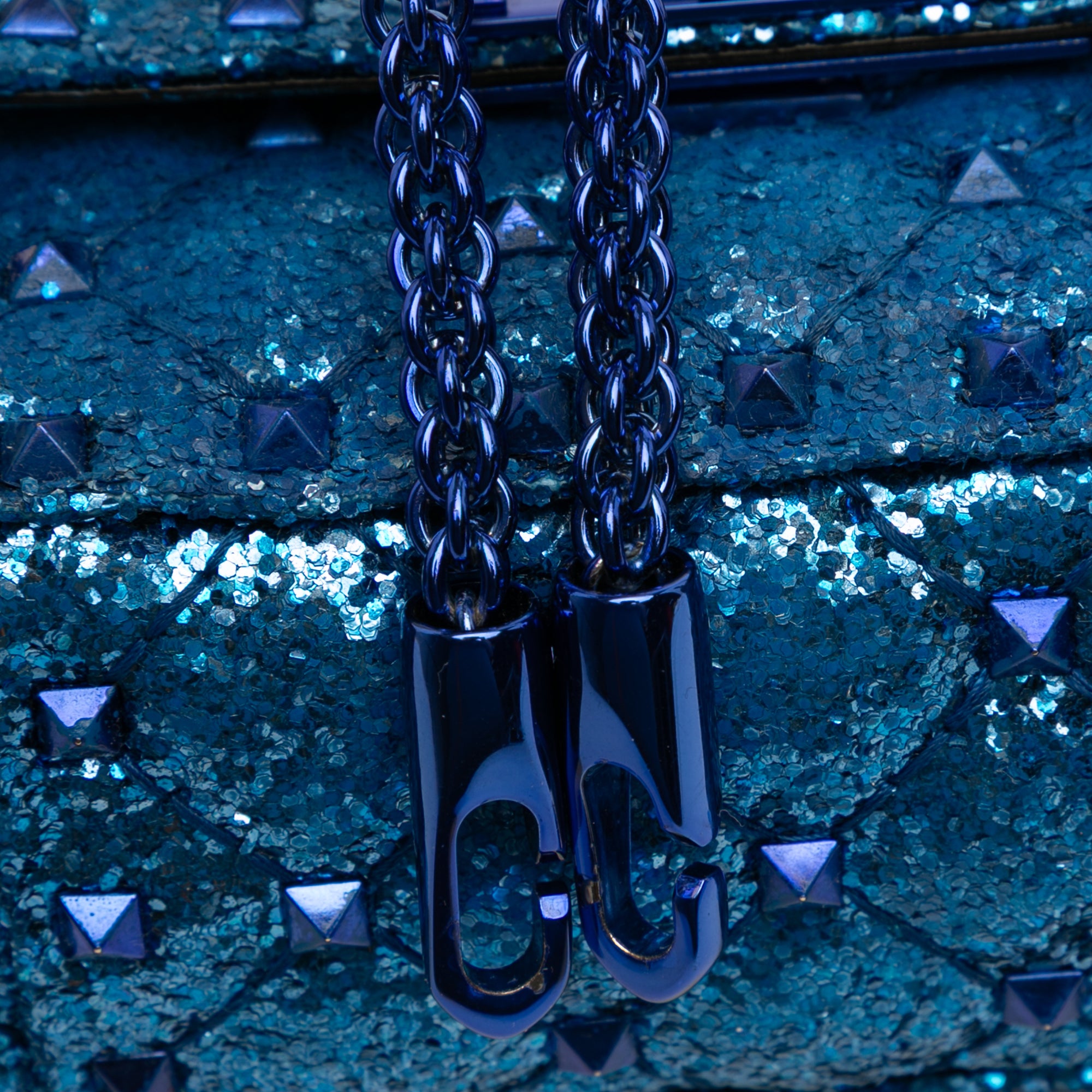 Mini Glitter Rockstud Spike Satchel