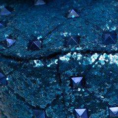 Mini Glitter Rockstud Spike Satchel