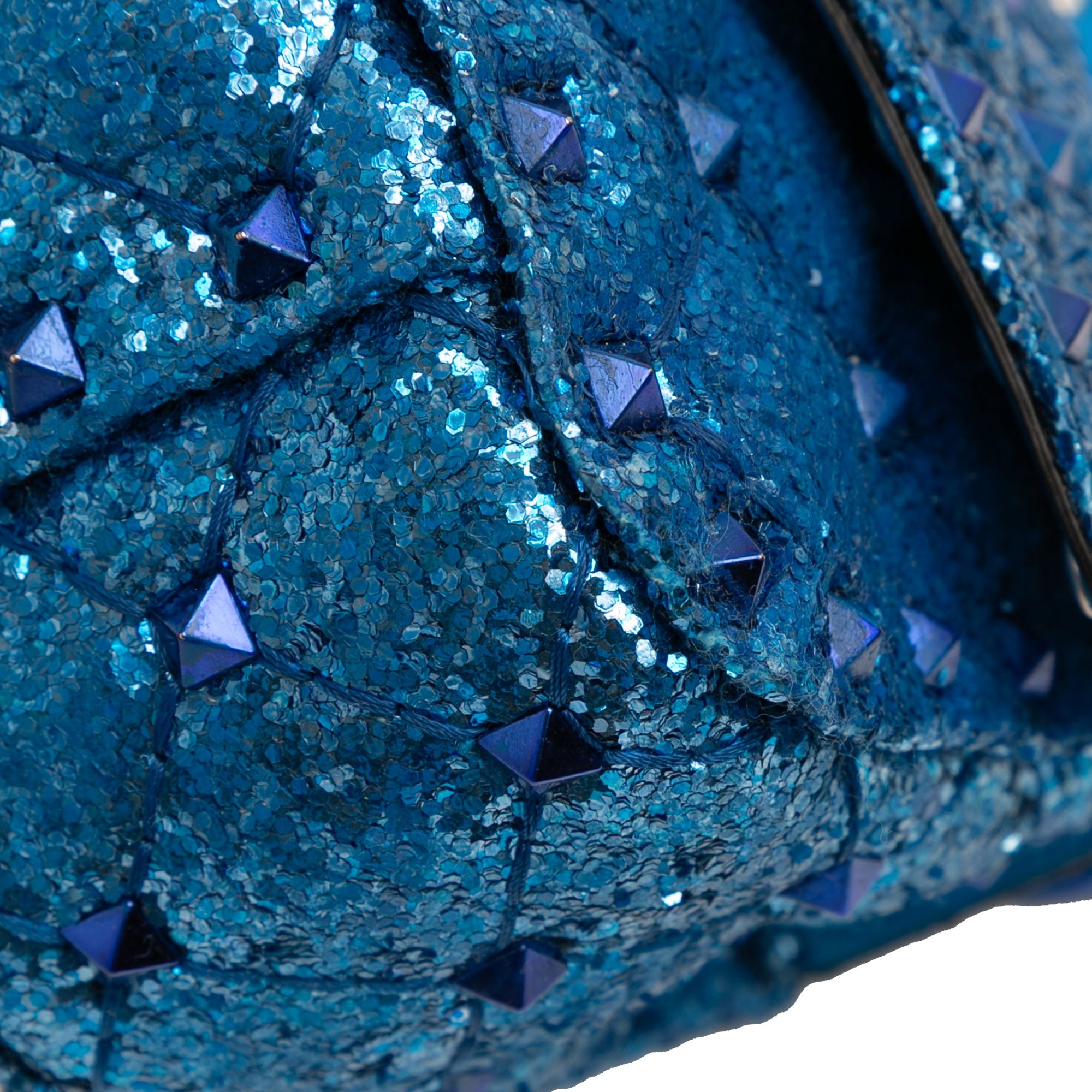 Mini Glitter Rockstud Spike Satchel