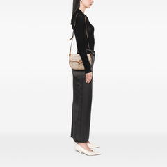 Honeycomb Coated Canvas Crossbody