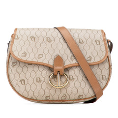 Honeycomb Coated Canvas Crossbody
