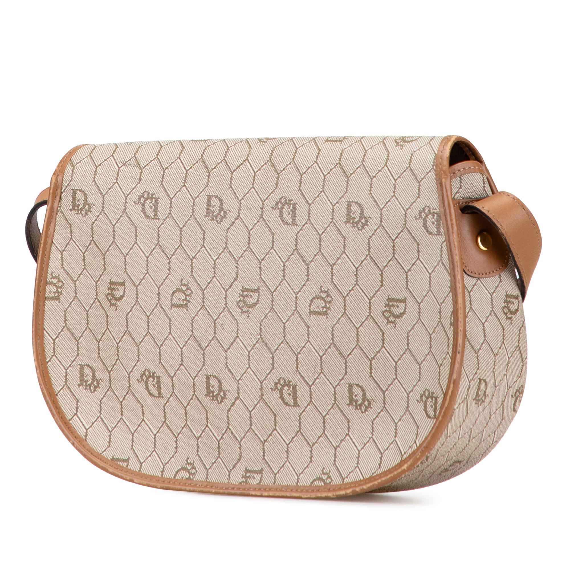 Honeycomb Coated Canvas Crossbody